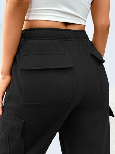 Trendy Queen Womens Sweatpants Wide Leg Cargo Barrel Baggy Pants Joggers Fall Clothes Work 2025 Travel Outfits