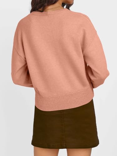 Trendy Queen Cropped Cardigan Sweaters for Women Lightweight Crop Knit Y2k Fall Outfits Fashion Clothes 2025