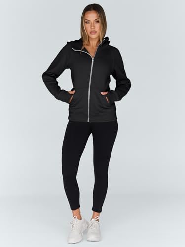 Trendy Queen Womens Zip Up Hoodies Fleece Jackets Oversized Sweatshirts Fall Fashion Outfits Sweaters Winter Clothes