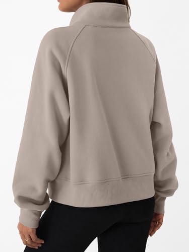 Trendy Queen Womens Sweatshirts Zip Up Hoodies Cropped Crewneck Pullover Casual Jackets Y2k Clothes Fall Fashion Outfits 2025