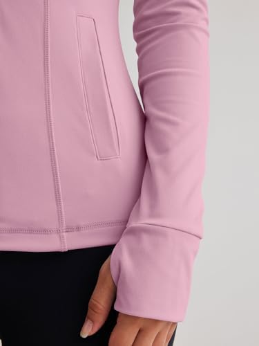 Trendy Queen Womens Lightweight Zip Up Jackets 2025 Athletic Hoodies Fall Gym Shirts Running Workout Clothes with Pocket