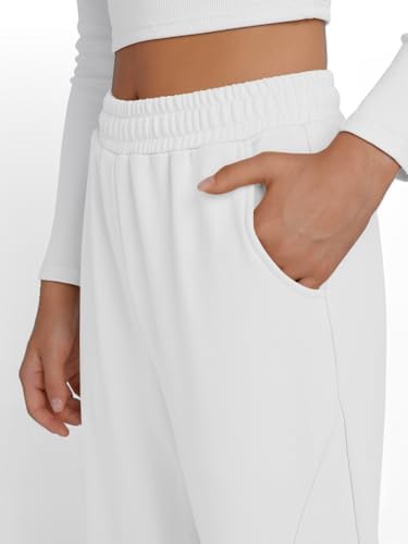 Trendy Queen Women's Wide Leg Sweatpants Baggy Y2K High Waisted Joggers Fall Fashion Clothes with Pockets 2025