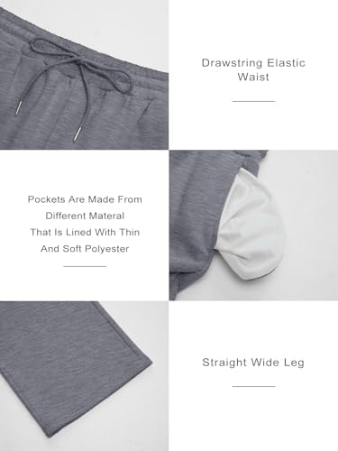 Trendy Queen Womens Wide Leg Fleece Lined Sweatpants Winter Baggy Lounge Travel Pants Fashion Outfits 2025 Joggers Clothes