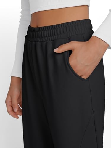 Trendy Queen Women's Wide Leg Sweatpants Baggy Y2K High Waisted Joggers Fall Fashion Clothes with Pockets 2025