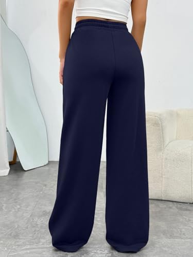 Trendy Queen Womens Wide Leg Sweatpants Baggy Loose Fall Barrel Casual Lounge Athletic Pants Comfy Teen Girl Cute y2k Joggers