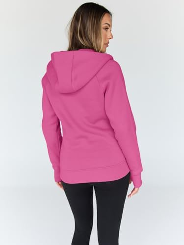 Trendy Queen Womens Zip Up Hoodies Fleece Jackets Oversized Sweatshirts Fall Fashion Outfits Sweaters Winter Clothes