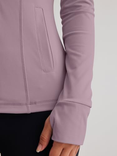 Trendy Queen Womens Lightweight Zip Up Jackets 2025 Athletic Hoodies Fall Gym Shirts Running Workout Clothes with Pocket