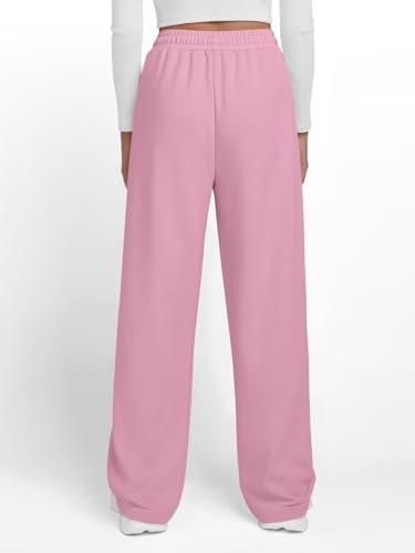 Trendy Queen Women's Wide Leg Sweatpants Baggy Y2K High Waisted Joggers Fall Fashion Clothes with Pockets 2025