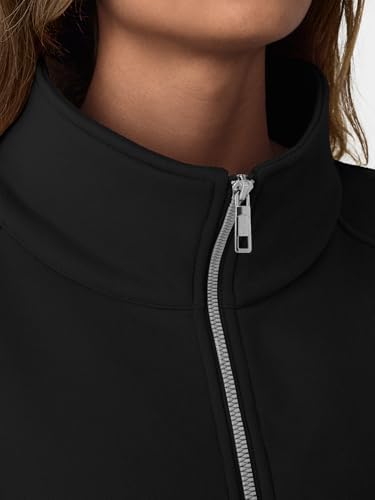 Trendy Queen Womens Sweatshirts Zip Up Hoodies Cropped Crewneck Pullover Casual Jackets Y2k Clothes Fall Fashion Outfits 2025