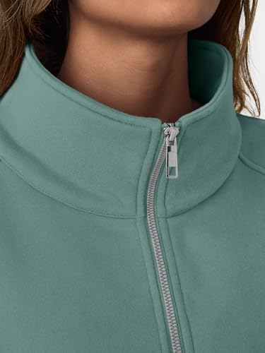 Trendy Queen Womens Sweatshirts Zip Up Hoodies Cropped Crewneck Pullover Casual Jackets Y2k Clothes Fall Fashion Outfits 2025