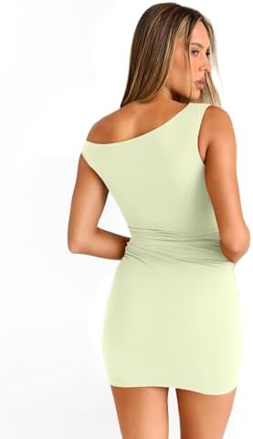 Trendy Queen Womens Mini Summer Dresses 2025 Going Out Off The Shoulder Bodycon Sexy Party Club Spring Fashion Outfits