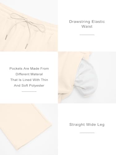 Trendy Queen Womens Wide Leg Fleece Lined Sweatpants Winter Baggy Lounge Travel Pants Fashion Outfits 2025 Joggers Clothes