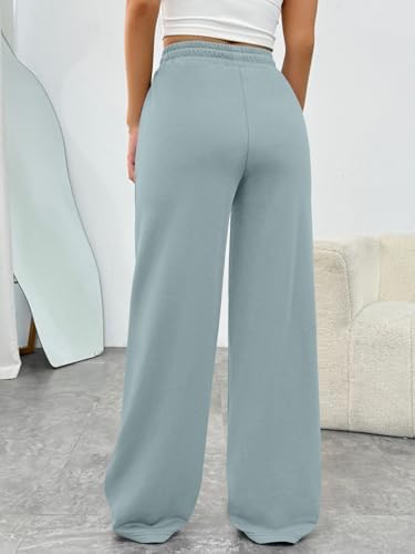 Trendy Queen Womens Wide Leg Sweatpants Baggy Loose Fall Barrel Casual Lounge Athletic Pants Comfy Teen Girl Cute y2k Joggers