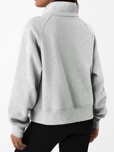 Trendy Queen Womens Sweatshirts Zip Up Hoodies Cropped Crewneck Pullover Casual Jackets Y2k Clothes Fall Fashion Outfits 2025