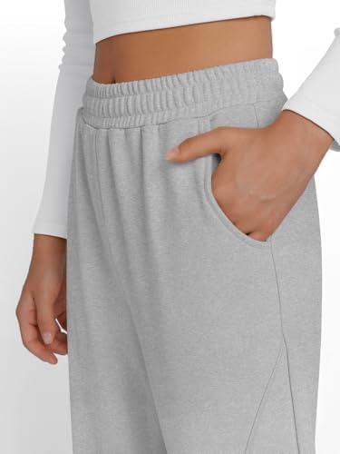 Trendy Queen Women's Wide Leg Sweatpants Baggy Y2K High Waisted Joggers Fall Fashion Clothes with Pockets 2025