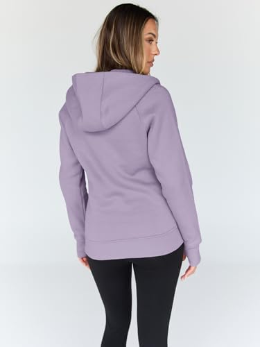 Trendy Queen Womens Zip Up Hoodies Fleece Jackets Oversized Sweatshirts Fall Fashion Outfits Sweaters Winter Clothes