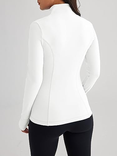 Trendy Queen Womens Lightweight Zip Up Jackets 2025 Athletic Hoodies Fall Gym Shirts Running Workout Clothes with Pocket