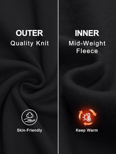 Trendy Queen Womens Wide Leg Fleece Lined Sweatpants Winter Baggy Lounge Travel Pants Fashion Outfits 2025 Joggers Clothes