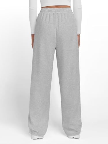 Trendy Queen Women's Wide Leg Sweatpants Baggy Y2K High Waisted Joggers Fall Fashion Clothes with Pockets 2025