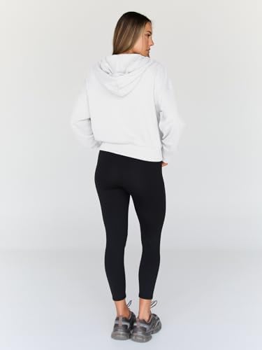 Trendy Queen Hoodies for Women Full Zip Up Cropped Sweatshirts Jackets Casual Comfy Gym Tops Fall Outfits Winter Clothes 2025