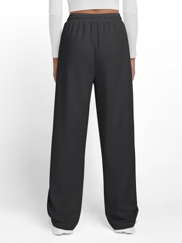 Trendy Queen Women's Wide Leg Sweatpants Baggy Y2K High Waisted Joggers Fall Fashion Clothes with Pockets 2025