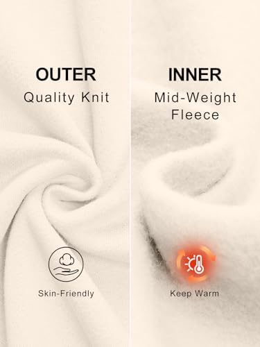 Trendy Queen Womens Wide Leg Fleece Lined Sweatpants Winter Baggy Lounge Travel Pants Fashion Outfits 2025 Joggers Clothes