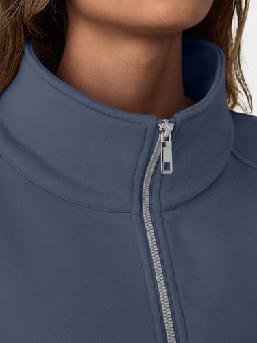 Trendy Queen Womens Sweatshirts Zip Up Hoodies Cropped Crewneck Pullover Casual Jackets Y2k Clothes Fall Fashion Outfits 2025