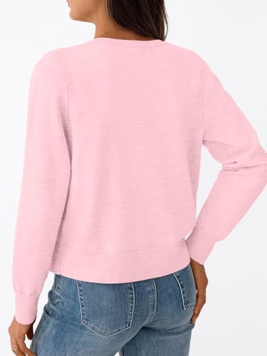 Trendy Queen Womens Cardigan Sweaters Lightweight Crew Neck Outfits Fall Fashion 2025 Clothing