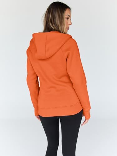 Trendy Queen Womens Zip Up Hoodies Fleece Jackets Oversized Sweatshirts Fall Fashion Outfits Sweaters Winter Clothes