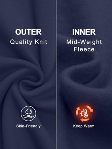 Trendy Queen Womens Wide Leg Fleece Lined Sweatpants Winter Baggy Lounge Travel Pants Fashion Outfits 2025 Joggers Clothes