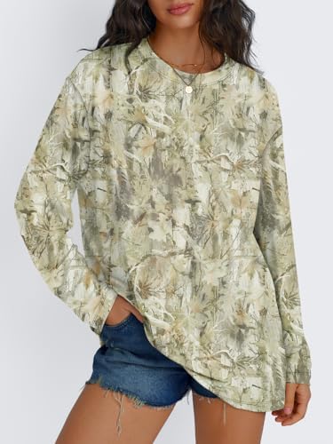 Trendy Queen Womens Oversized Long Sleeve T Shirts 2025 Basic Crewneck Tee Fall Tops Casual Workout Y2K Clothes