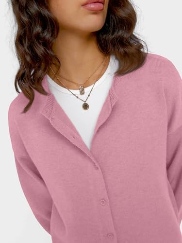 Trendy Queen Cropped Cardigan Sweaters for Women Lightweight Crop Knit Y2k Fall Outfits Fashion Clothes 2025