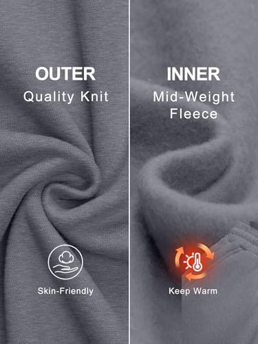 Trendy Queen Womens Wide Leg Fleece Lined Sweatpants Winter Baggy Lounge Travel Pants Fashion Outfits 2025 Joggers Clothes