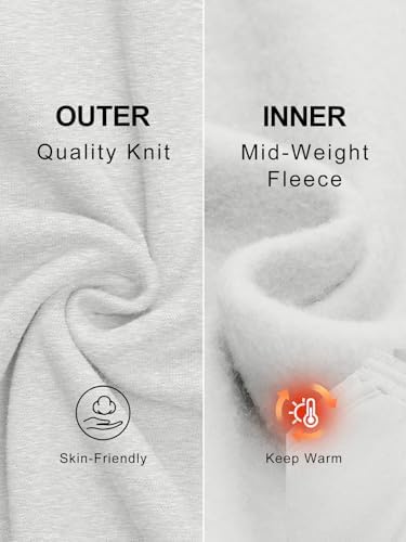 Trendy Queen Womens Wide Leg Fleece Lined Sweatpants Winter Baggy Lounge Travel Pants Fashion Outfits 2025 Joggers Clothes