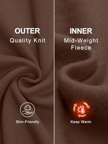 Trendy Queen Womens Wide Leg Fleece Lined Sweatpants Winter Baggy Lounge Travel Pants Fashion Outfits 2025 Joggers Clothes