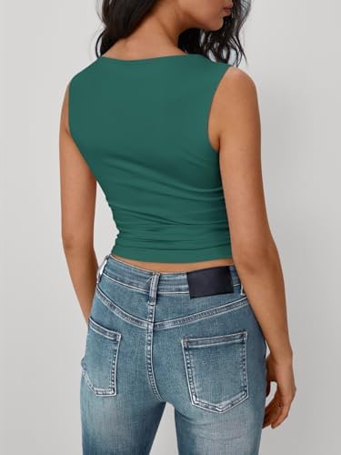 Trendy Queen Women Going Out Summer Tank Tops Spring Casual Basic Cute 2025 Sleeveless Shirt Vacation Fashion Outfit Clothes