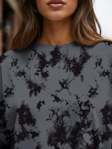 Trendy Queen Womens Oversized Long Sleeve T Shirts 2025 Basic Crewneck Tee Fall Tops Casual Workout Y2K Clothes