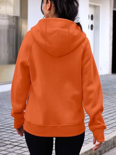 Trendy Queen Womens Zip Up Hoodies Fleece Jackets Oversized Sweatshirts Fall Fashion Outfits Sweaters Winter Clothes