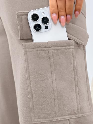 Trendy Queen Womens Sweatpants Wide Leg Cargo Barrel Baggy Pants Joggers Fall Clothes Work 2025 Travel Outfits