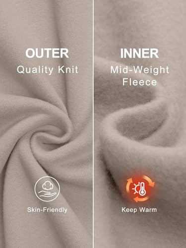 Trendy Queen Womens Wide Leg Fleece Lined Sweatpants Winter Baggy Lounge Travel Pants Fashion Outfits 2025 Joggers Clothes