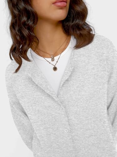 Trendy Queen Cropped Cardigan Sweaters for Women Lightweight Crop Knit Y2k Fall Outfits Fashion Clothes 2025