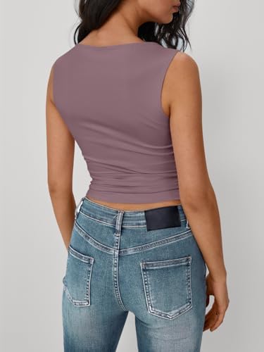 Trendy Queen Women Going Out Summer Tank Tops Spring Casual Basic Cute 2025 Sleeveless Shirt Vacation Fashion Outfit Clothes