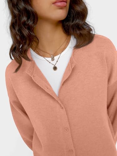 Trendy Queen Cropped Cardigan Sweaters for Women Lightweight Crop Knit Y2k Fall Outfits Fashion Clothes 2025