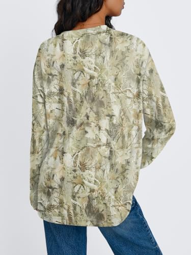 Trendy Queen Womens Oversized Long Sleeve T Shirts 2025 Basic Crewneck Tee Fall Tops Casual Workout Y2K Clothes