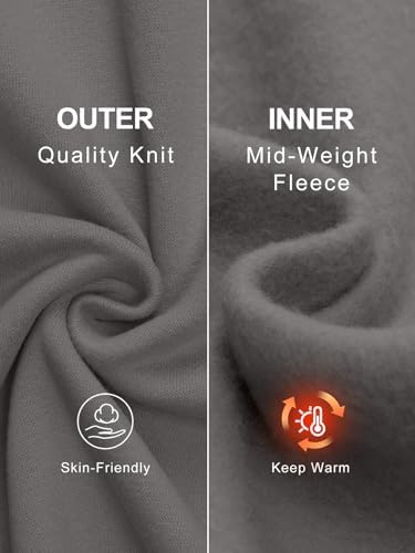 Trendy Queen Womens Wide Leg Fleece Lined Sweatpants Winter Baggy Lounge Travel Pants Fashion Outfits 2025 Joggers Clothes