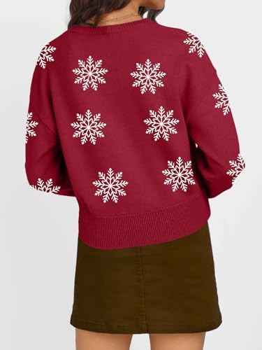 Trendy Queen Cropped Cardigan Sweaters for Women Lightweight Crop Knit Y2k Fall Outfits Fashion Clothes 2025