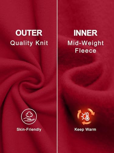 Trendy Queen Womens Wide Leg Fleece Lined Sweatpants Winter Baggy Lounge Travel Pants Fashion Outfits 2025 Joggers Clothes