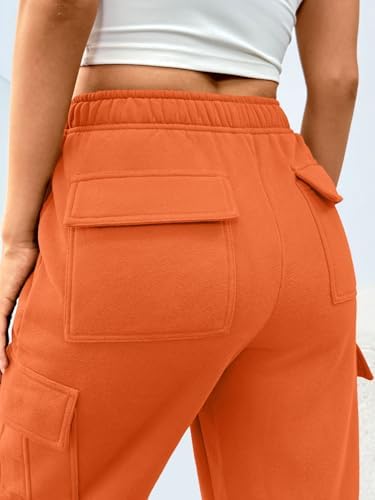 Trendy Queen Womens Sweatpants Wide Leg Cargo Barrel Baggy Pants Joggers Fall Clothes Work 2025 Travel Outfits