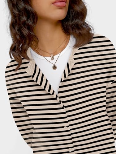 Trendy Queen Cropped Cardigan Sweaters for Women Lightweight Crop Knit Y2k Fall Outfits Fashion Clothes 2025