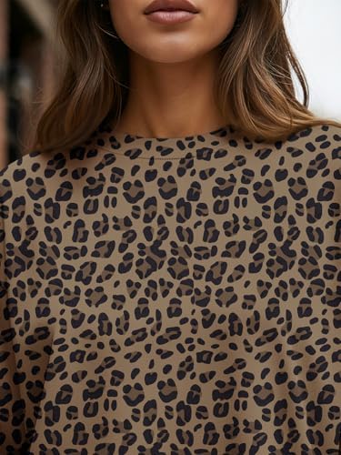 Trendy Queen Womens Oversized Long Sleeve T Shirts 2025 Basic Crewneck Tee Fall Tops Casual Workout Y2K Clothes